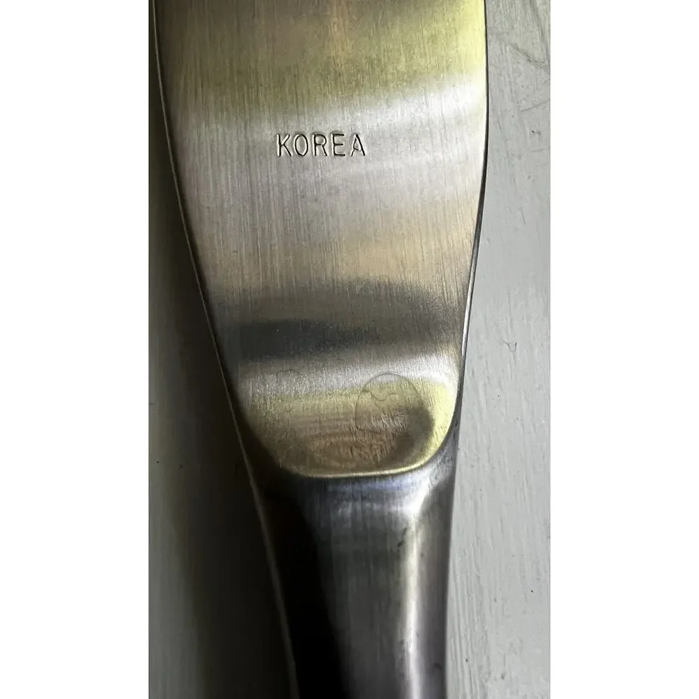 Pottery Barn TIVOLI Flatware Stainless 18/10 Satin Korea Knife‎ 8 1/4”